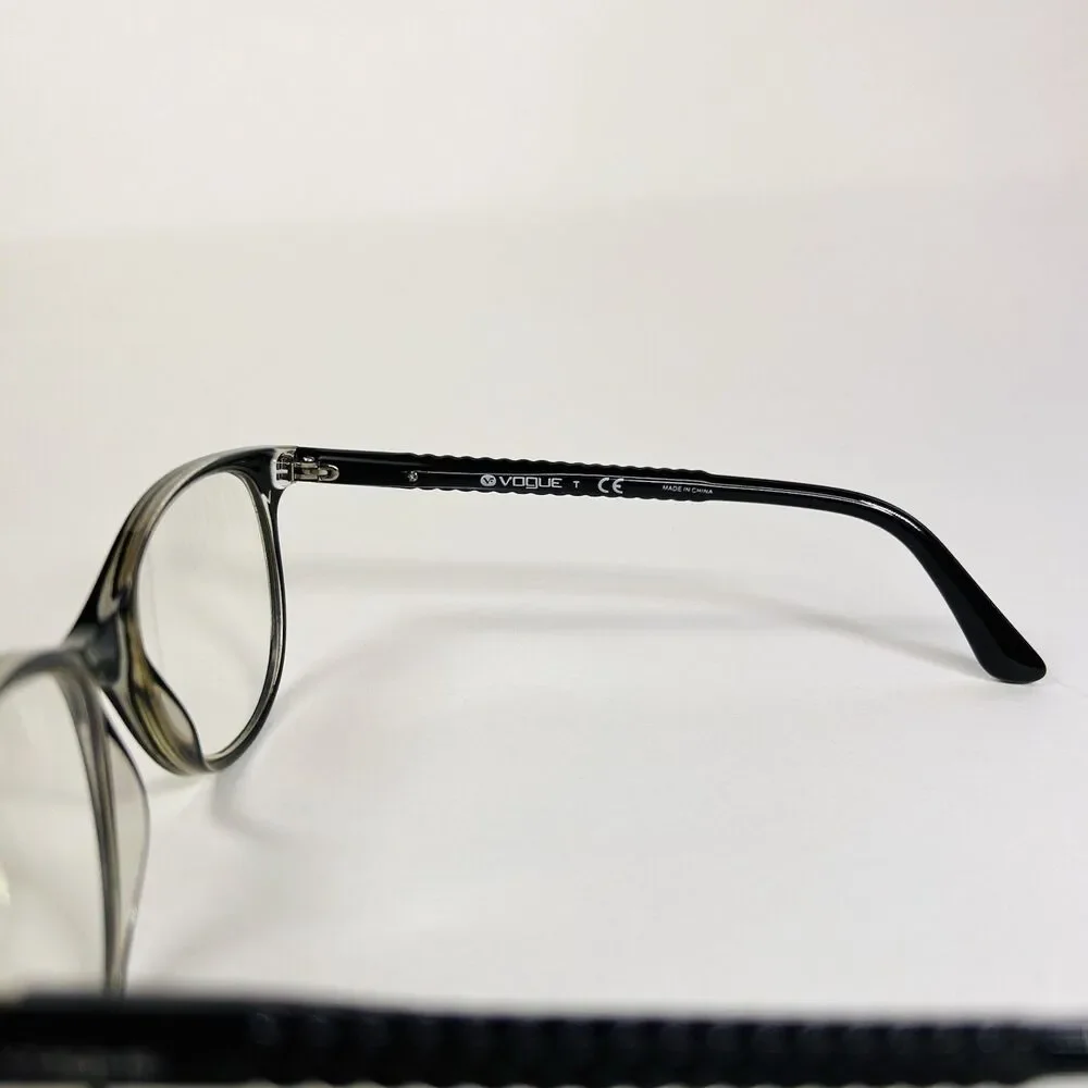 Vogue VO 5030 W827 Top Black/Transparent Authentic Eyeglass Frames 53-16